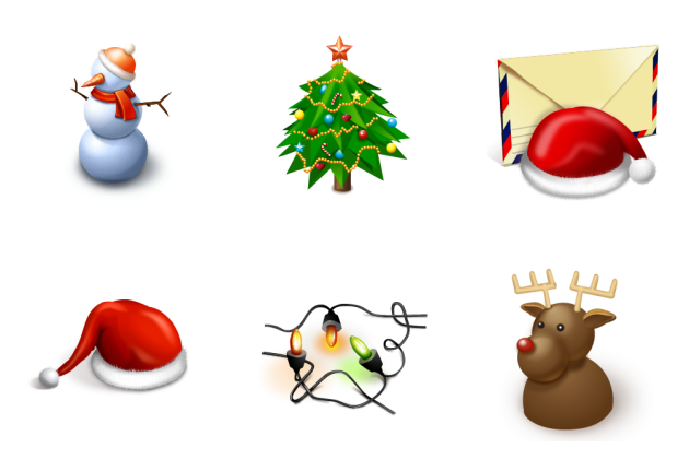 Standard New Year Icons Pack