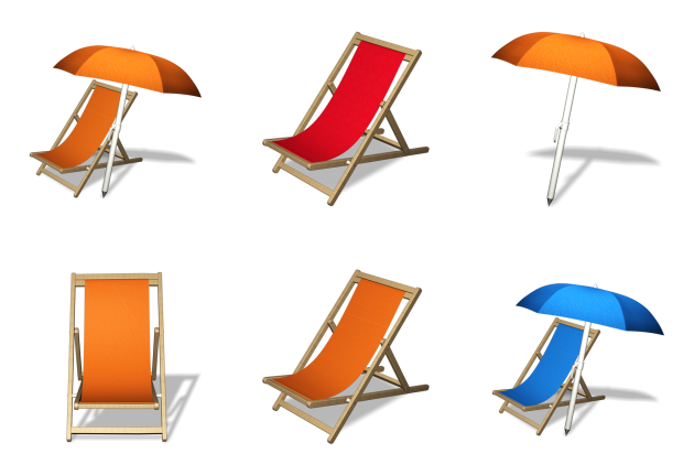 Summer Front Row Icons Pack